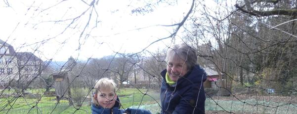 Es gackert im Klostergarten