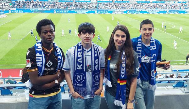 Ein unvergesslicher Abend im Stadion – Dank an Klumpp Spedition und Spezialtransporte!